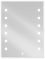 Mexen Ner podsvícené koupelnové zrcadlo 60 x 80 cm, LED 6000K, proti zamlžování - 9809-060-080-611-00