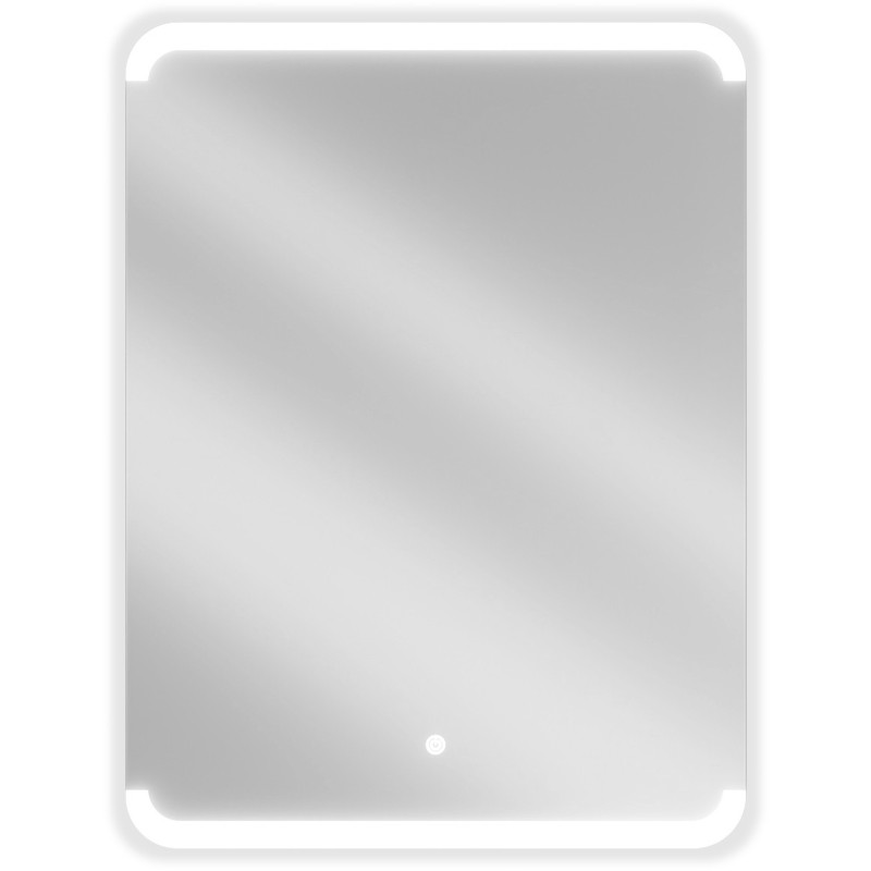 Mexen Nida osvětlené koupelnové zrcadlo 60 x 80 cm, LED 6000K, anti-mlha - 9806-060-080-611-00