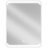 Mexen Nida osvětlené koupelnové zrcadlo 60 x 80 cm, LED 6000K, anti-mlha - 9806-060-080-611-00