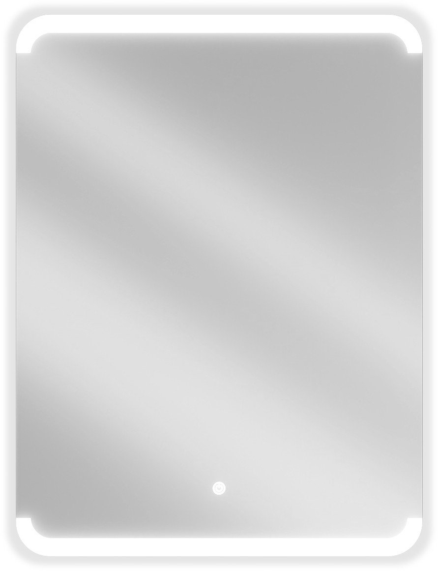 Mexen Nida podsvícené koupelnové zrcadlo 60 x 80 cm, LED 6000K, ventilátor - 9806-060-080-611-00