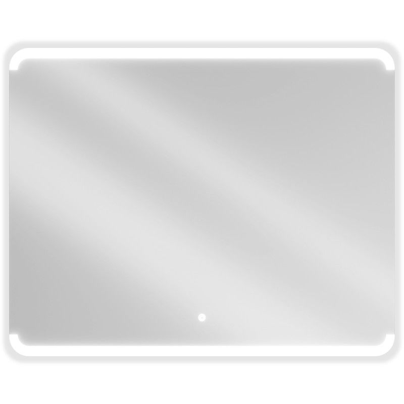 Mexen Nida osvětlené koupelnové zrcadlo 100 x 80 cm, LED 6000K, proti zamlžení - 9806-100-080-611-00