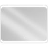 Mexen Nida osvětlené koupelnové zrcadlo 100 x 80 cm, LED 6000K, protimlžící - 9806-100-080-611-00