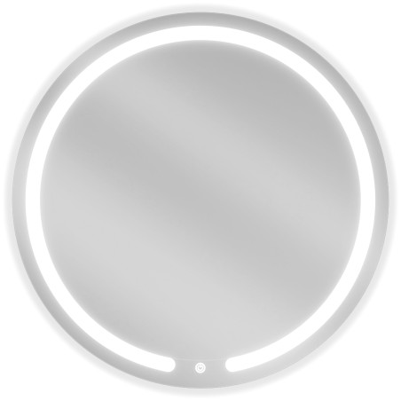 Mexen Rose kulaté osvětlené koupelnové zrcadlo, 70 cm, LED 6000K, proti mlze - 9810-070-070-611-00