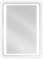 Mexen Zusa podsvícené koupelnové zrcadlo 50 x 70 cm, LED 6000K, ventilátor - 9808-050-070-611-00
