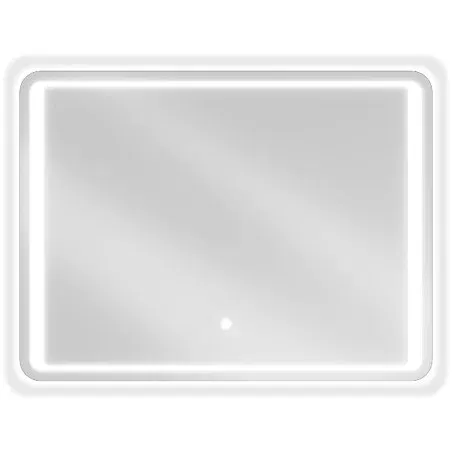 Mexen Zusa osvětlené koupelnové zrcadlo 80 x 60 cm, LED 6000K, anti-pára - 9808-080-060-611-00