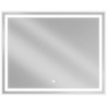 Mexen Miko Koupelnové zrcadlo podsvícené 100 x 80 cm, LED 6000K, proti mlžení - 9819-100-080-611-00