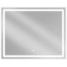 Mexen Miko koupelnové zrcadlo s podsvícením 100 x 80 cm, LED 6000K, proti mlžení - 9819-100-080-611-00