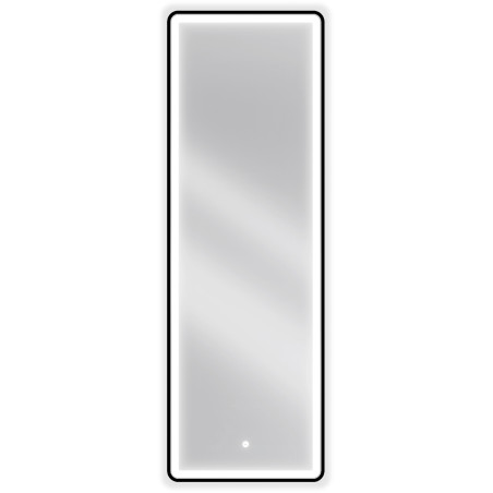 Mexen Coro koupelnové zrcadlo s podsvícením 50 x 150 cm, LED 6000K, proti mlze, černý rám - 9817-050-150-611-70