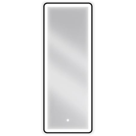 Mexen Coro zrcadlo koupelnové podsvícené 45 x 120 cm, LED 6000K, anti-pára, černý rám - 9817-045-120-611-70