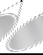 Mexen Reni, kulaté podsvícené koupelnové zrcadlo, 90 cm, LED 6000K, antizapařovací, černý rám - 9812-090-090-611-70