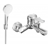 Mexen Sabre R05 vanová baterie se sprchovou sadou, chrom - 7213R05-00