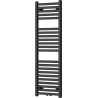Mexen Hades koupelnový radiátor 1200 x 400 mm, 465 W, Černá - W104-1200-400-00-70