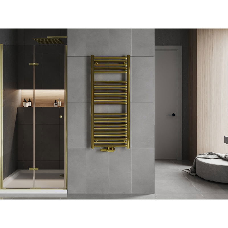 Mexen Hades koupelnový radiátor 1200 x 500 mm, 450 W, zlatý - W104-1200-500-00-50