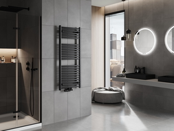 Mexen Hades koupelnový radiátor 1200 x 500 mm, 570 W, černý - W104-1200-500-00-70