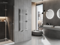 Mexen Hades koupelnový radiátor 1200 x 500 mm, 450 W, chrom - W104-1200-500-00-01