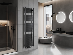 Mexen Hades koupelnový radiátor 1800 x 500 mm, 854 W, černý - W104-1800-500-00-70