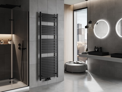 Mexen Hades koupelnový radiátor 1800 x 600 mm, 1000 W, černý - W104-1800-600-00-70