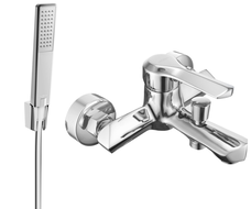 Mexen Sabre R72 vanová baterie se sprchovou sadou, chrom - 7213R72-00