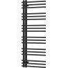 Mexen Neptun dekorativní koupelnový radiátor 1200 x 500 mm, 456 W, černý - W101-1200-500-00-70