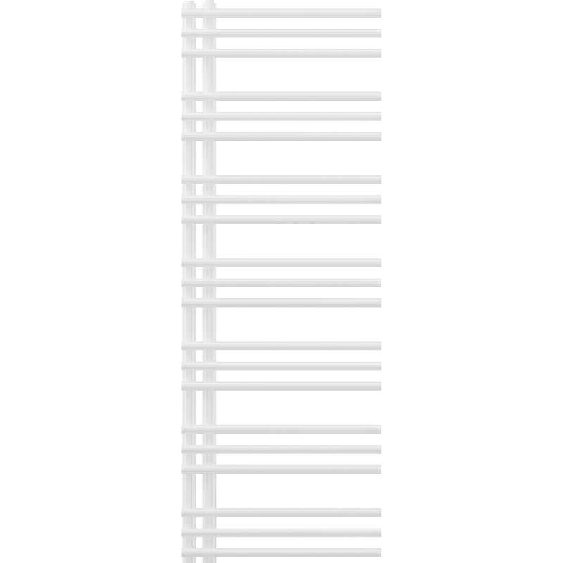 Mexen Neptun dekorativní koupelnový radiátor 1400 x 500 mm, 532 W, bílý - W101-1400-500-00-20
