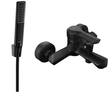 Mexen Sabre R72 vanová baterie se sprchovou soupravou, černá - 7213R72-70