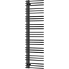 Mexen Neptun dekorativní koupelnový radiátor 1600 x 500 mm, 662 W, černý - W101-1600-500-00-70