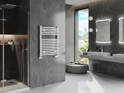 Mexen Helios koupelnový radiátor 800 x 600 mm, 448 W, bílý - W103-0800-600-00-20