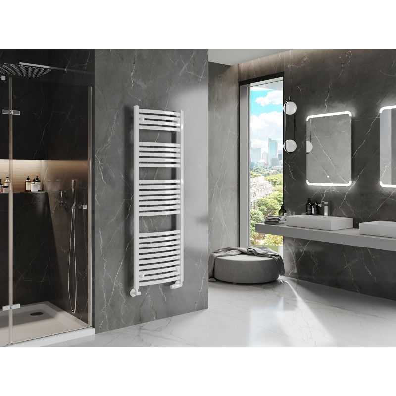 Mexen Helios koupelnový radiátor 1500 x 500 mm, 676 W, bílý - W103-1500-500-00-20