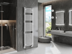 Mexen Helios koupelnový radiátor 1800 x 500 mm, 844 W, bílý - W103-1800-500-00-20