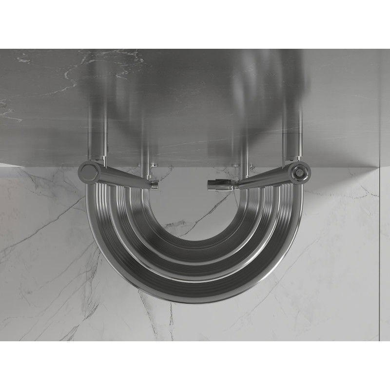 Mexen Eros koupelnový radiátor 1200 x 318 mm, 332 W, chrom - W112-1200-318-00-01