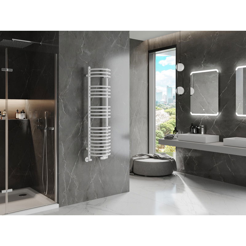 Mexen Eros koupelnový radiátor 1200 x 318 mm, 421 W, bílý - W112-1200-318-00-20