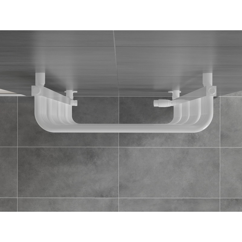 Mexen Apollo radiátor koupelnový 660 x 550 mm, 386 W, bílý - W117-0660-550-00-20