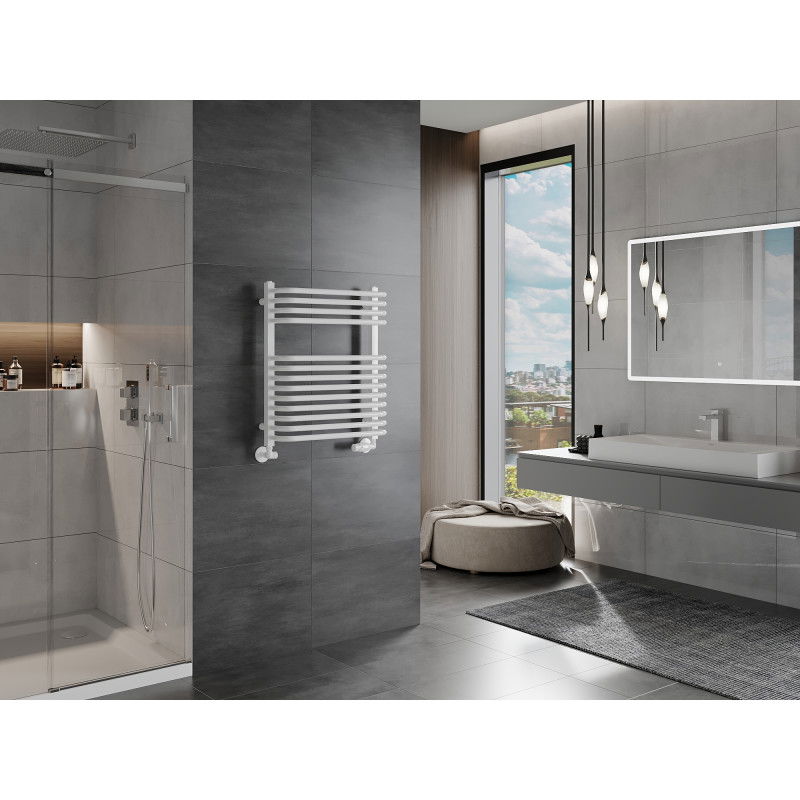 Mexen Apollo koupelnový radiátor 660 x 550 mm, 386 W, bílý - W117-0660-550-00-20