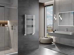 Mexen Apollo koupelnový radiátor 860 x 450 mm, 424 W, bílý - W117-0860-450-00-20