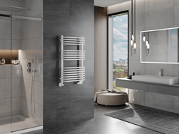 Mexen Apollo radiátor do koupelny 860 x 450 mm, 424 W, bílý - W117-0860-450-00-20