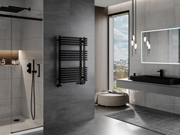 Mexen Apollo koupelnový radiátor 860 x 550 mm, 481 W, černý - W117-0860-550-00-70