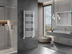 Mexen Apollo koupelnový radiátor 1210 x 550 mm, 641 W, bílý - W117-1210-550-00-20