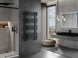 Mexen Apollo koupelnový radiátor 1210 x 550 mm, 641 W, antracit - W117-1210-550-00-66