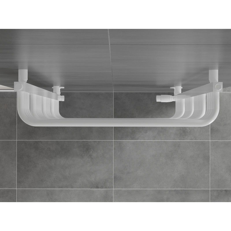 Mexen Apollo koupelnový radiátor 1210 x 650 mm, 716 W, bílý - W117-1210-650-00-20