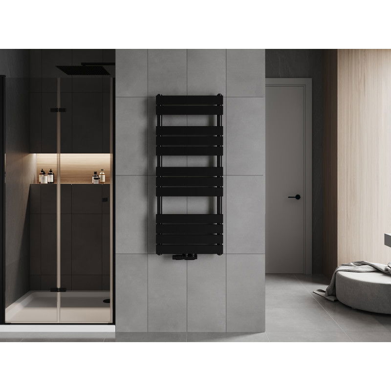 Mexen Ceres koupelnový radiátor 1200 x 500 mm, 610 W, černý - W111-1200-500-00-70