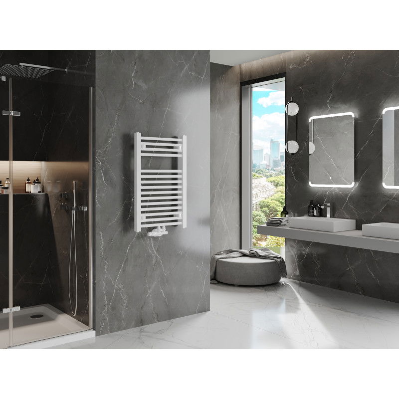 Mexen Pluton koupelnový radiátor 800 x 500 mm, 410 W, bílý - W106-0800-500-00-20