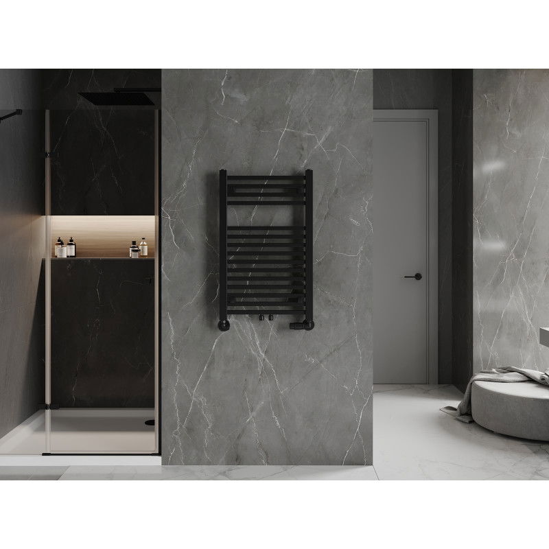 Mexen Pluton koupelnový radiátor 800 x 500 mm, 410 W, černý - W106-0800-500-00-70