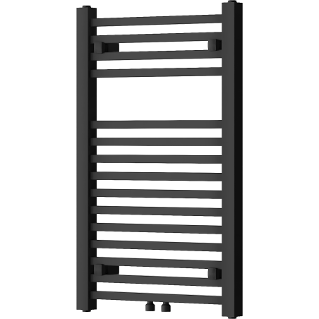 Mexen Pluton radiátor koupelnový 800 x 500 mm, 410 W, černý - W106-0800-500-00-70