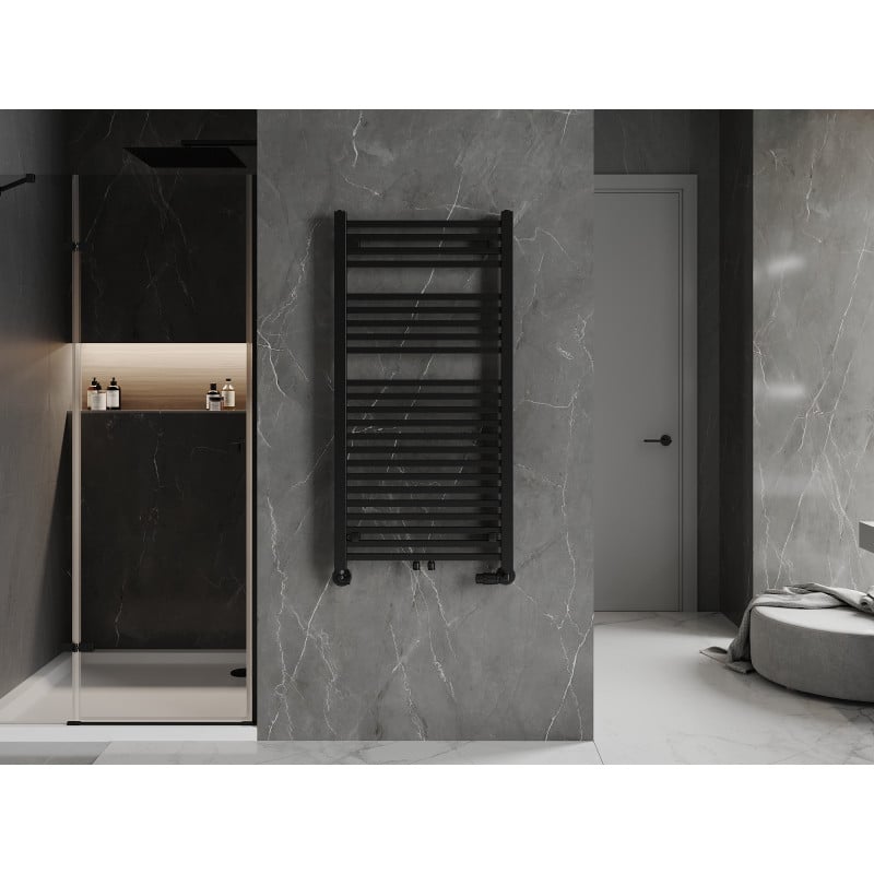 Mexen Pluton koupelnový radiátor 1200 x 600 mm, 726 W, černý - W106-1200-600-00-70