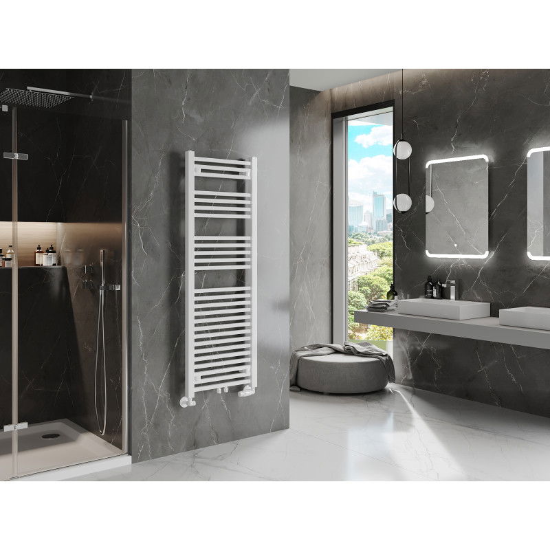 Mexen Pluton koupelnový radiátor 1450 x 500 mm, 721 W, bílý - W106-1450-500-00-20