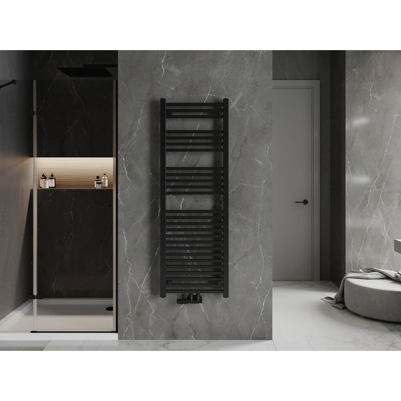 Mexen Pluton koupelnový radiátor 1450 x 500 mm, 721 W, černý - W106-1450-500-00-70