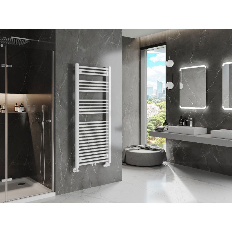 Mexen Pluton koupelnový radiátor 1450 x 600 mm, 835 W, bílý - W106-1450-600-00-20