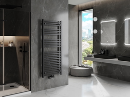 Mexen Pluton radiátor koupelnový 1450 x 600 mm, 835 W, černý - W106-1450-600-00-70