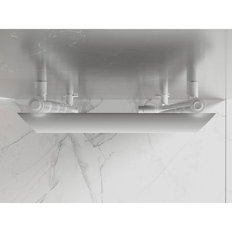 Mexen Akan koupelnový radiátor 1080 x 500 mm, 784 W, bílý - W121-1080-500-00-20