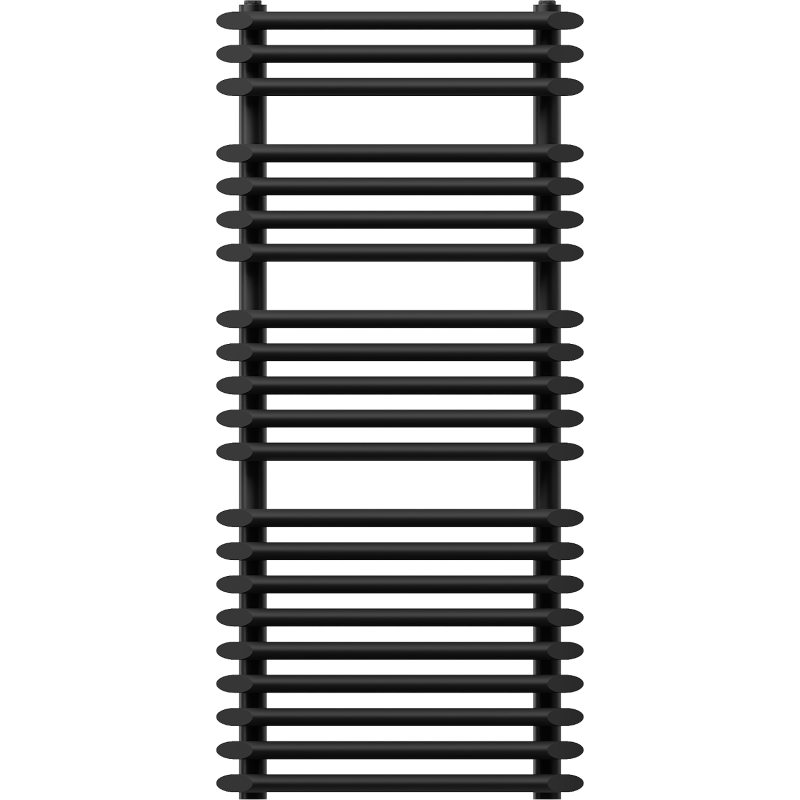 Mexen Akan koupelnový radiátor 1080 x 500 mm, 784 W, černý - W121-1080-500-00-70